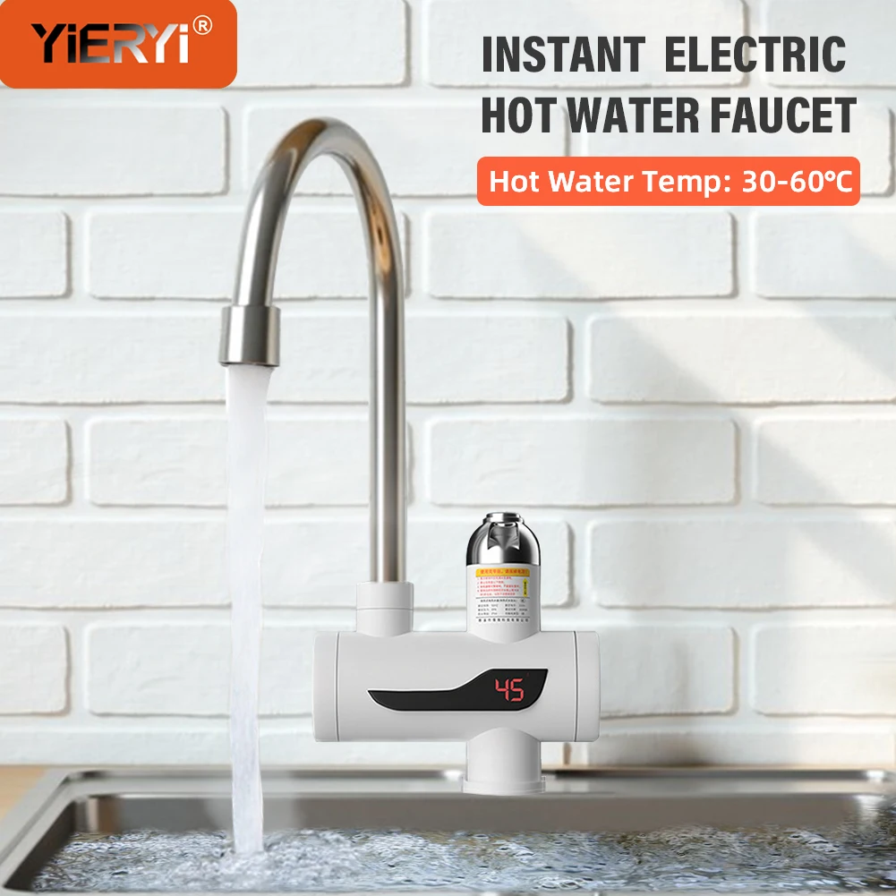 Мгновенный электрический кран для горячей воды, 3000 Вт, нагреватель с цифровым дисплеем для кухни, раковины в ванной комнате, быстрый нагрев, не установка
Мгновенный электрический кран для горячей воды, 3000 Вт, нагреватель с цифровым дисплеем для кухни, раковины в ванной комнате, быстрый нагрев, не установка