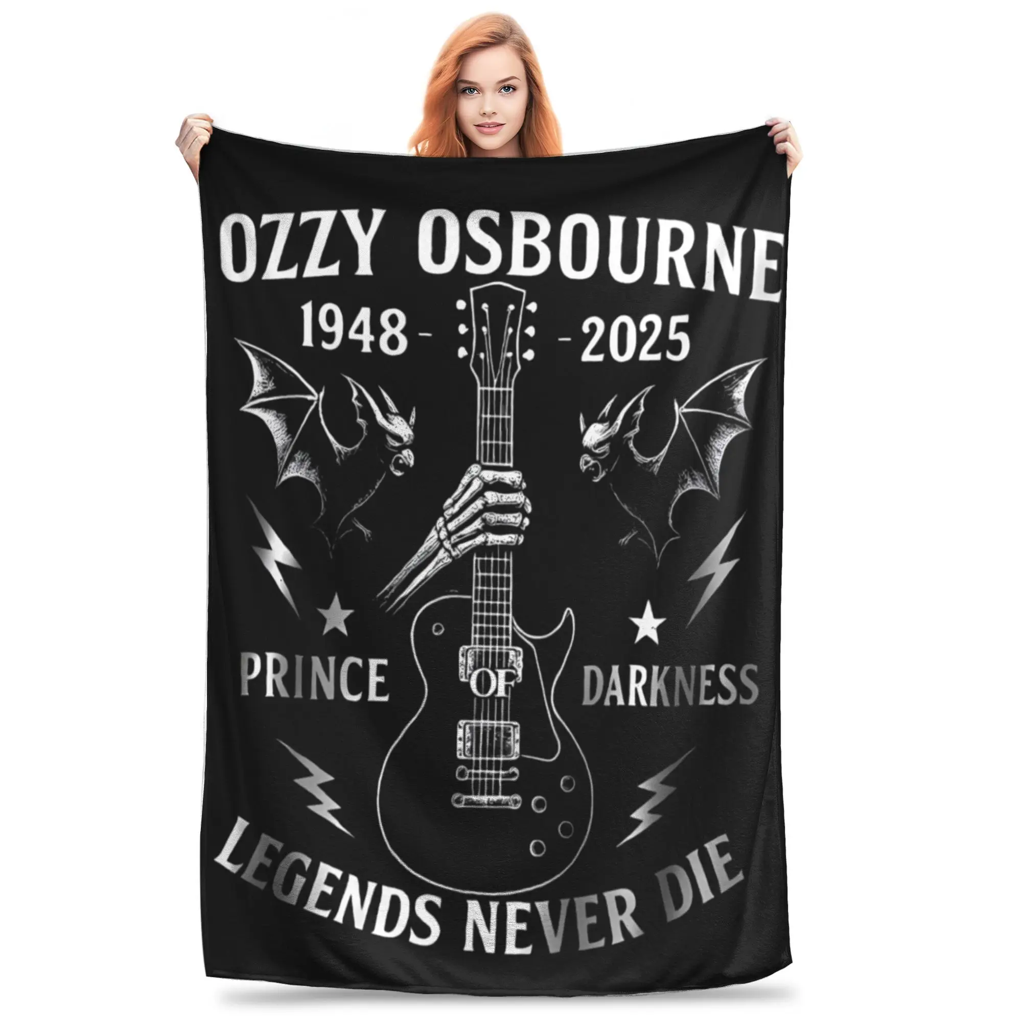 Black Sabbaths Ozzy Osbourne Legends Never Die Blankets Flannel Awesome Breathable Throw Blanket for Bedspread Autumn/Winter,
Black Sabbaths Ozzy Osbourne Legends Never Die Blankets Flannel Awesome Breathable Throw Blanket for Bedspread Autumn/Winter,