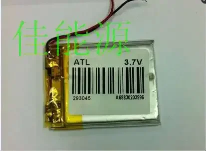 Новая полимерная литиевая батарея 3,7 В 293045 400 мАч беспроводной телефон Bluetooth-гарнитура игровой GPS перезаряжаемый литий-ионный аккумулятор хороший
Новая полимерная литиевая батарея 3,7 В 293045 400 мАч беспроводной телефон Bluetooth-гарнитура игровой GPS перезаряжаемый литий-ионный аккумулятор хороший