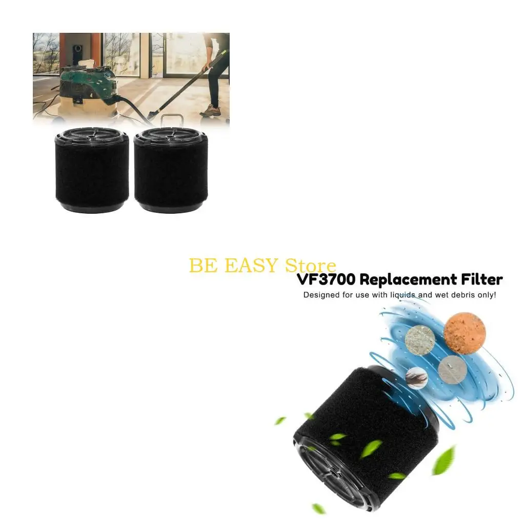 E28F 2Pcs Household HEPA Filter Set Replacement for VF3700 WS0301VA WS0400DE WS14045 Handheld Vacuum Cleaning Strong Suction
E28F 2Pcs Household HEPA Filter Set Replacement for VF3700 WS0301VA WS0400DE WS14045 Handheld Vacuum Cleaning Strong Suction