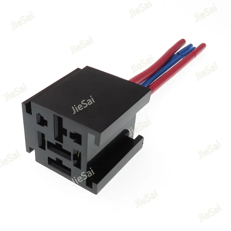4 Pin 5 Pin Relay Socket Plug With Wires For Auto Relays
4 Pin 5 Pin Relay Socket Plug With Wires For Auto Relays