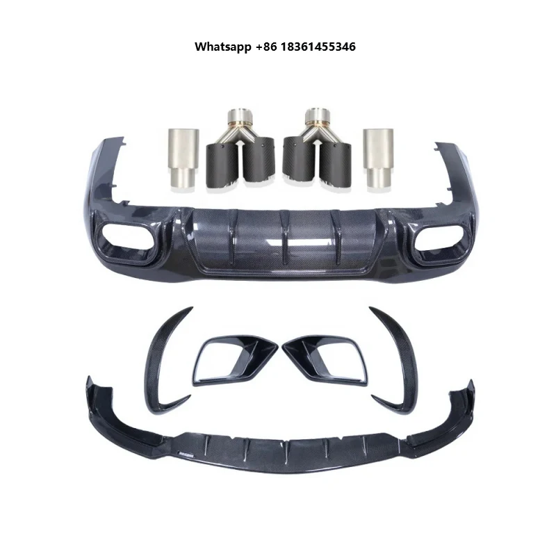 Carbon Fiber Front Bumper Lip Air Vent Rear Diffuser Rear Sp Side Skirts for GT63 GT63S 4Door 2019-2023 Body Kits
Carbon Fiber Front Bumper Lip Air Vent Rear Diffuser Rear Sp Side Skirts for GT63 GT63S 4Door 2019-2023 Body Kits