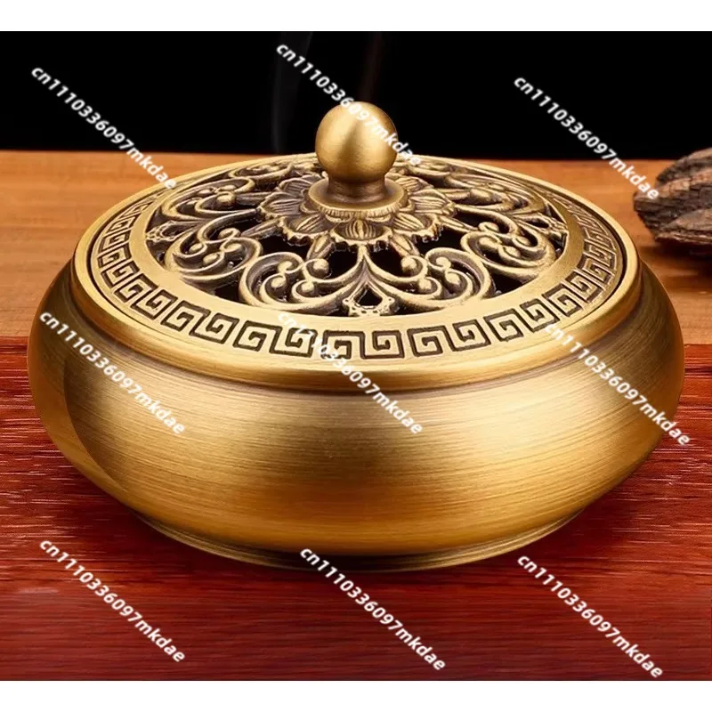 Copper incense burner household, indoor copper sandalwood, aromatherapy burner
Copper incense burner household, indoor copper sandalwood, aromatherapy burner
