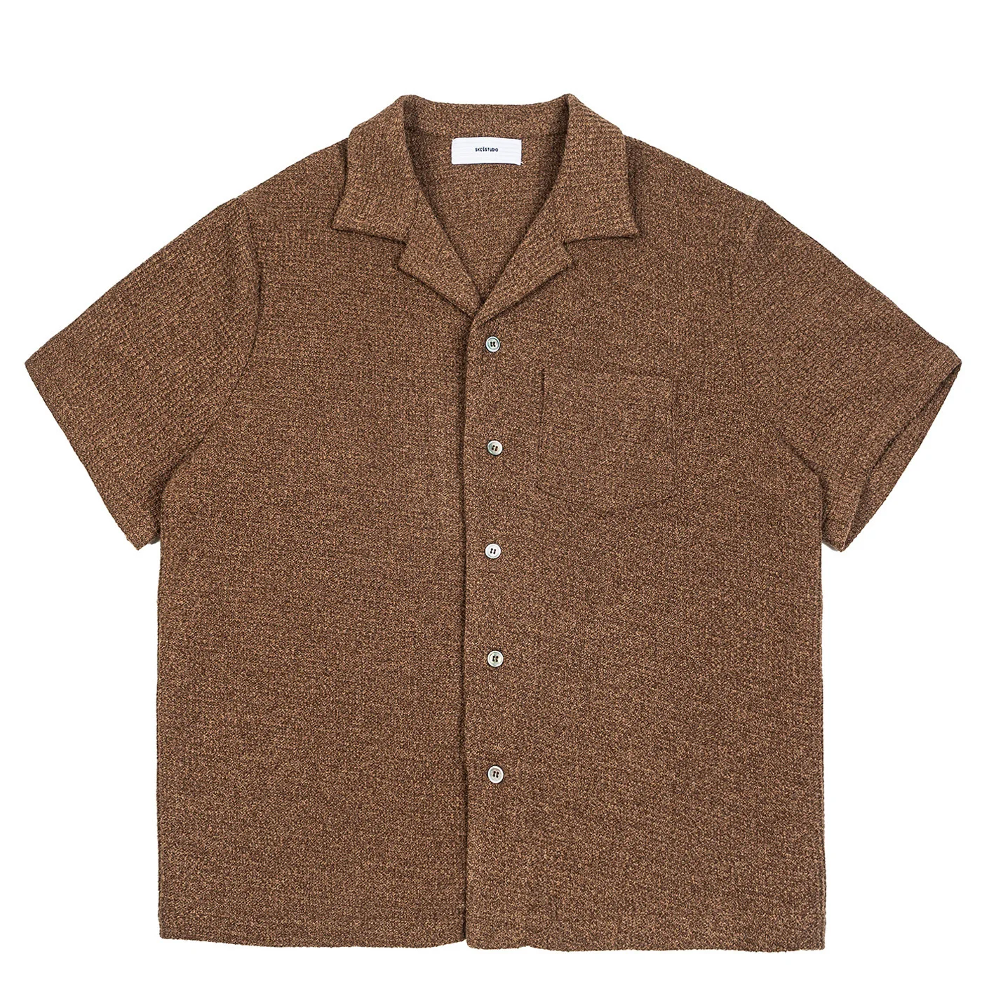 Summer Old Money Style Cleanfit Cuban Collar Knitted Short Sleeved Shirt for Men Loose Five Quarter Sleeved Workwear Shirt
Summer Old Money Style Cleanfit Cuban Collar Knitted Short Sleeved Shirt for Men Loose Five Quarter Sleeved Workwear Shirt