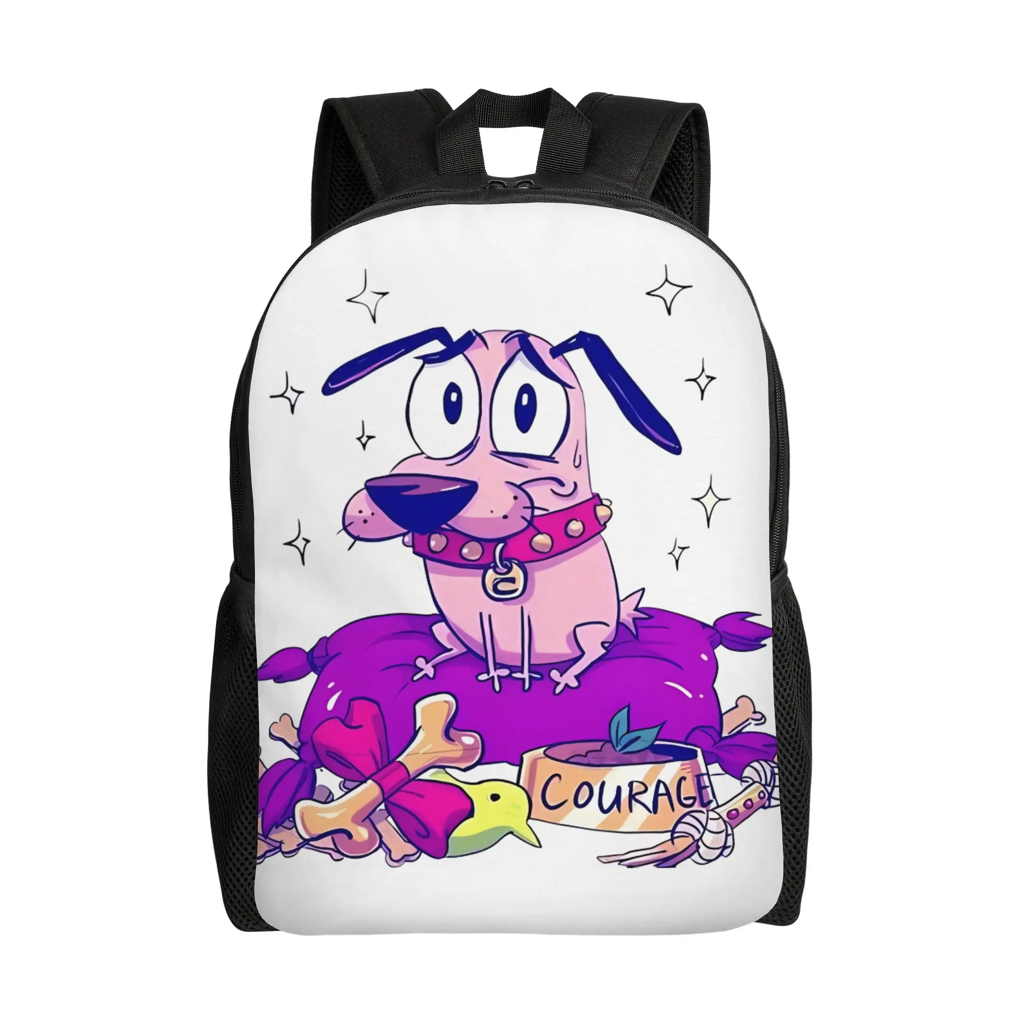 Courage cute pink dog heart Schoolbag Ladies Sporty Daily mochila Large Capacity Laptop Bag Back To School Season
Courage cute pink dog heart Schoolbag Ladies Sporty Daily mochila Large Capacity Laptop Bag Back To School Season