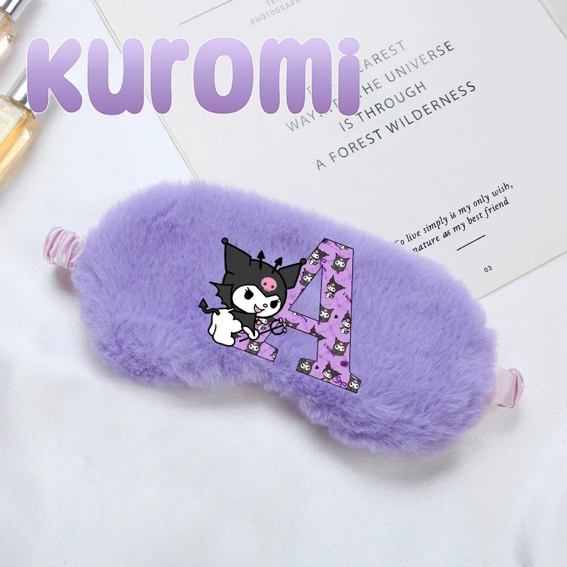 Sanrio Kuromi Plush Eyeshade Cute LetterA-Z Printed Carton Anime Eye Mask Shading Sleep Portable Blindfold Travel Eyepatch Gifts
Sanrio Kuromi Plush Eyeshade Cute LetterA-Z Printed Carton Anime Eye Mask Shading Sleep Portable Blindfold Travel Eyepatch Gifts