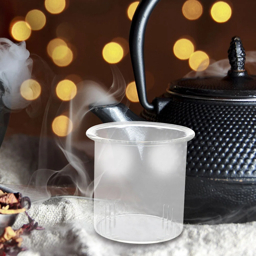 Glass Tea Strainer 400ml Teapot Replacement Infuser Filter Glass Material Loose Leaf Tea Brewer Practical Gift Kitchen
Glass Tea Strainer 400ml Teapot Replacement Infuser Filter Glass Material Loose Leaf Tea Brewer Practical Gift Kitchen
