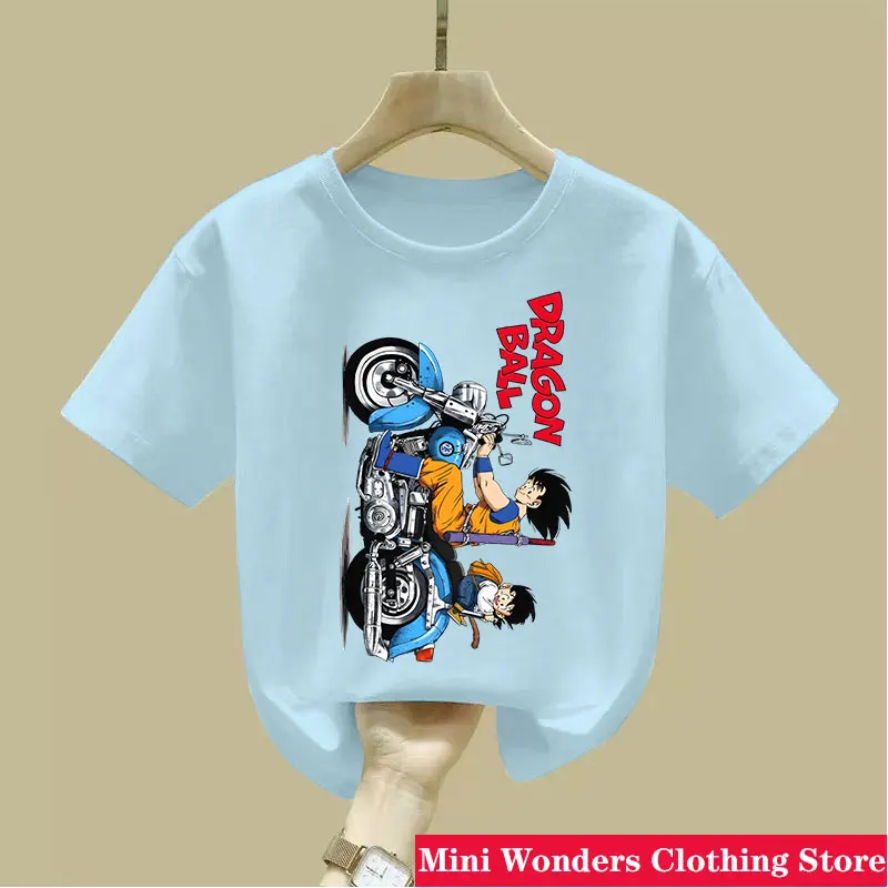 New Summer Harajuku Dragon Ball Z Kids Clothes Super Instinct Goku Short Slever T-shirt Boys Printed Cartoon Shirt for The
New Summer Harajuku Dragon Ball Z Kids Clothes Super Instinct Goku Short Slever T-shirt Boys Printed Cartoon Shirt for The