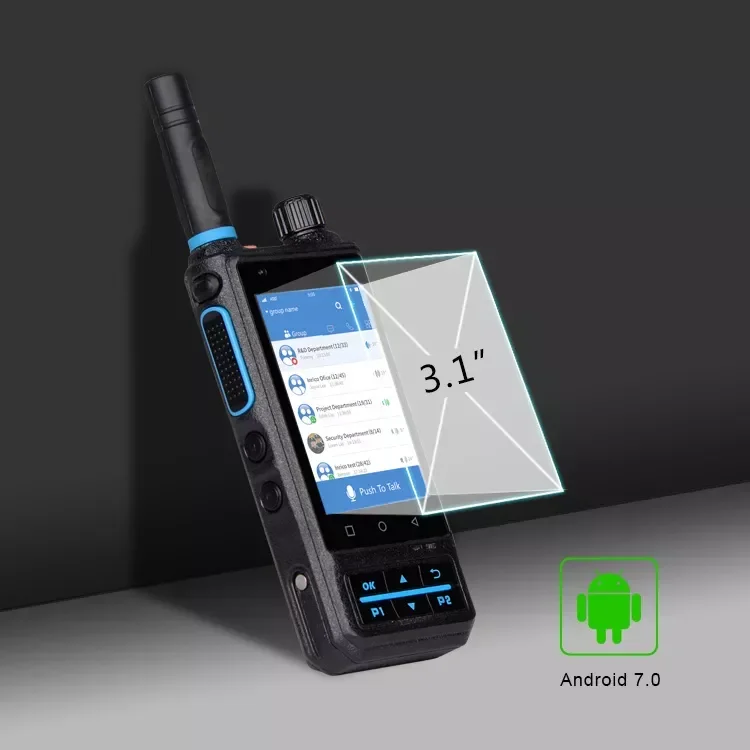 CAMORO S200 4G Zello Poc Mobile Two Way Radio S200 4G Android Network Poc Two Way Radio With WiFi NFC Dual SIM Card Camera
CAMORO S200 4G Zello Poc Mobile Two Way Radio S200 4G Android Network Poc Two Way Radio With WiFi NFC Dual SIM Card Camera