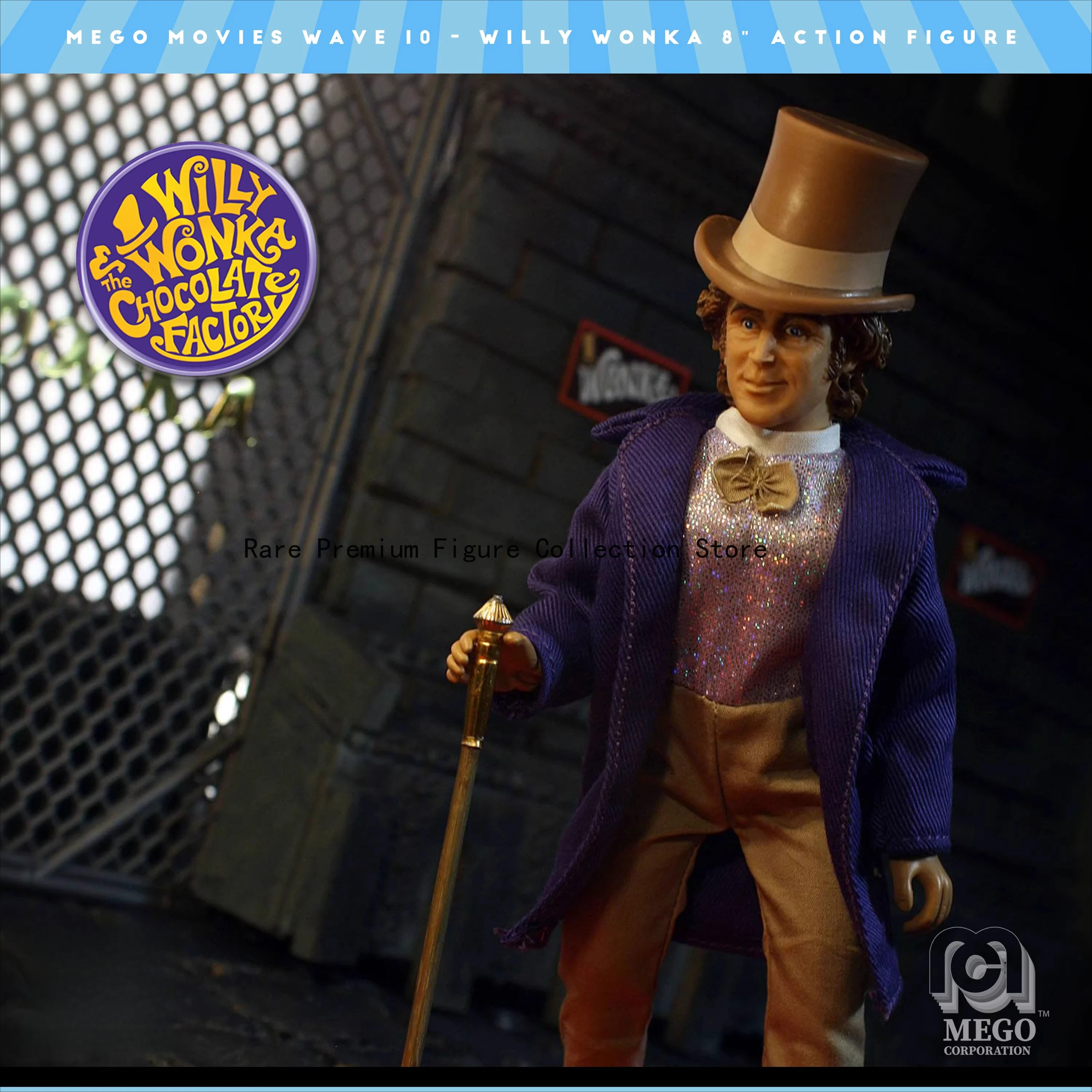 In Stock Mego Willy Wonka & the Chocolate Factory 8-inch Carded Articulated Action Figure Collectible Toy
In Stock Mego Willy Wonka & the Chocolate Factory 8-inch Carded Articulated Action Figure Collectible Toy