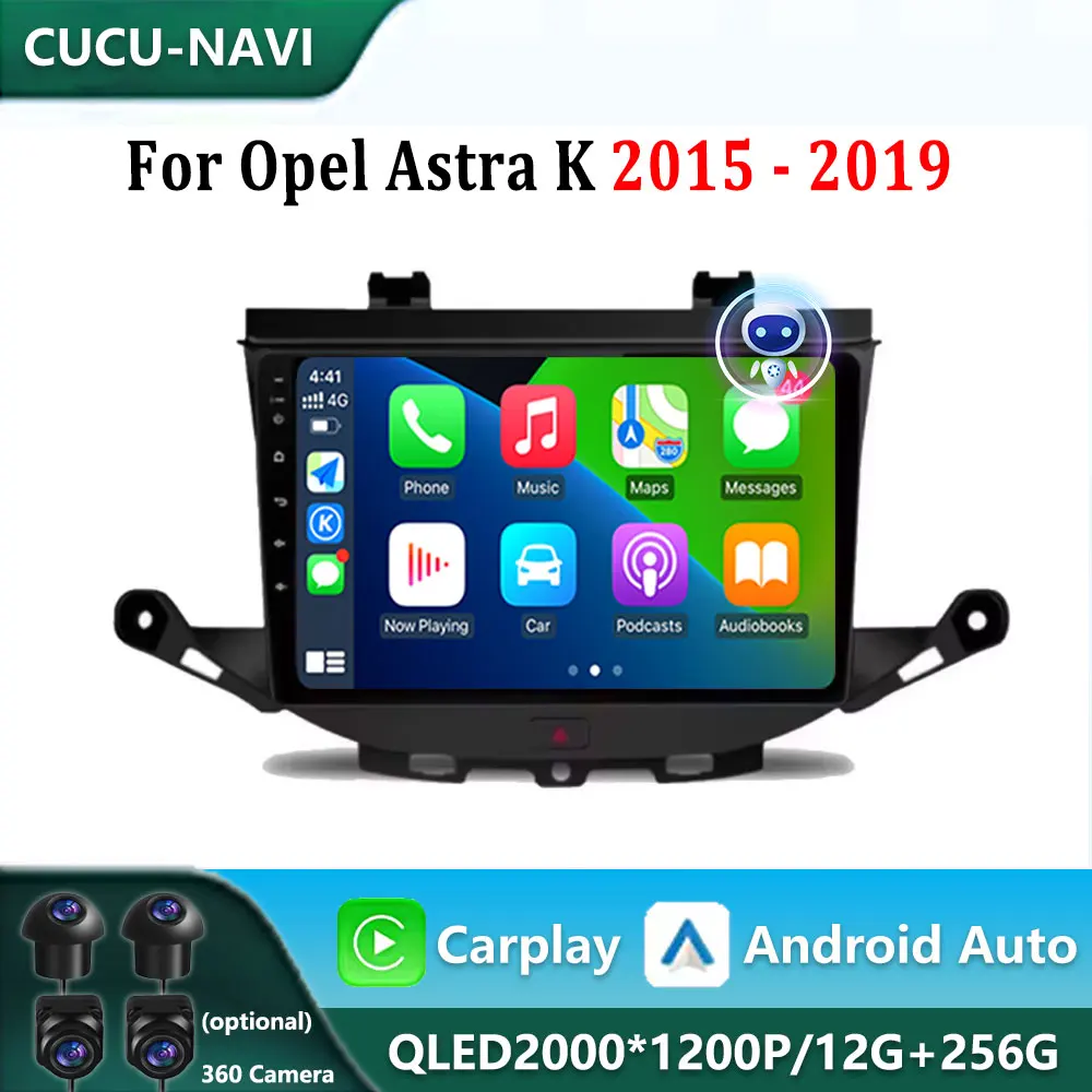 For Opel Astra K 2015 - 2019 Android 14 Wireless Carplay Stereo Screen Car Radio Multimedia Video Navigation Head Unit WIFI
For Opel Astra K 2015 - 2019 Android 14 Wireless Carplay Stereo Screen Car Radio Multimedia Video Navigation Head Unit WIFI