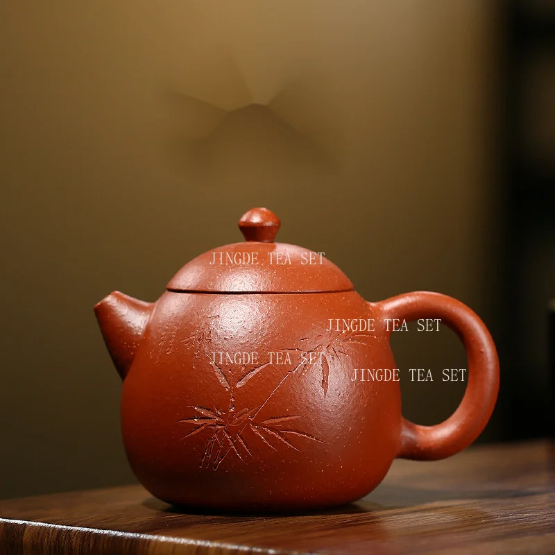 Yixing Side Handle Purple Clay Teapot Household Tea Pot Chinese Style Original Ore Old Purple Mud Handmade Tea Infuser
Yixing Side Handle Purple Clay Teapot Household Tea Pot Chinese Style Original Ore Old Purple Mud Handmade Tea Infuser