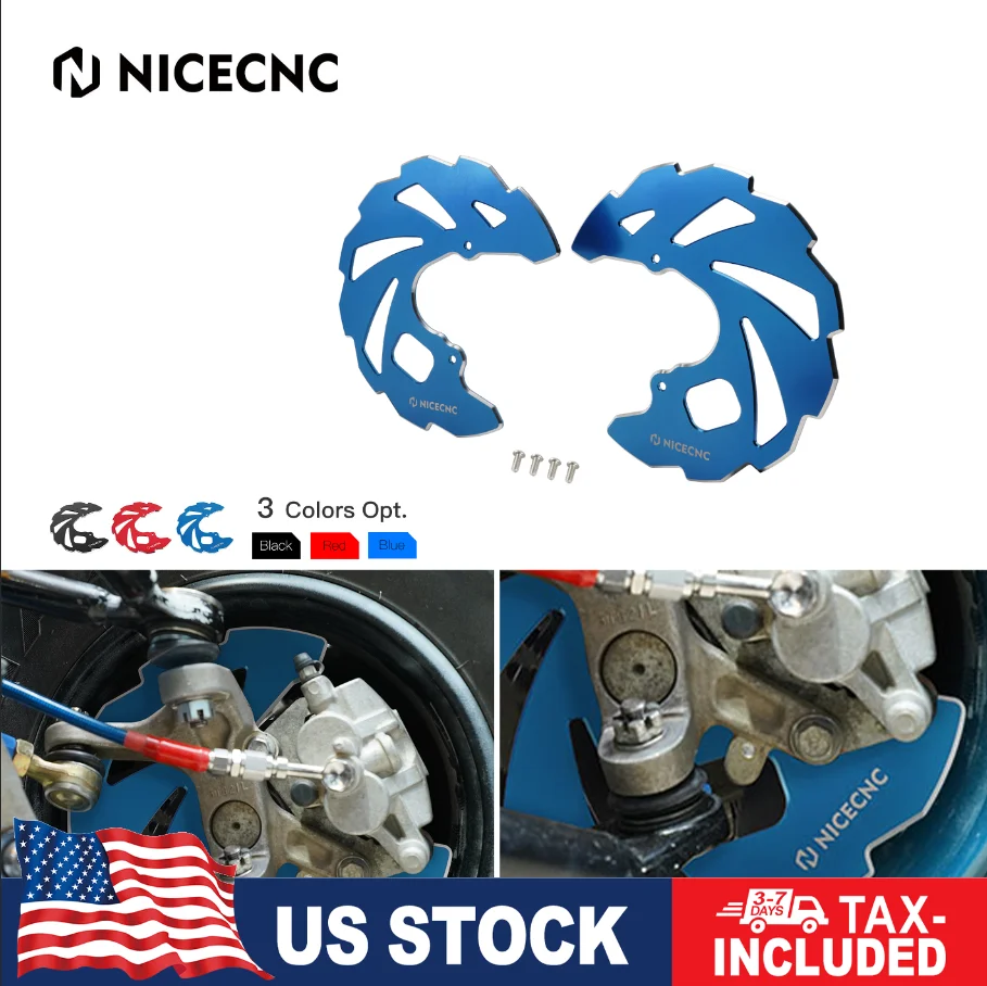 NiceCNC Raptor 700 ATV передний тормозной ротор, защита диска для Yamaha Raptor 700 700R YFZ450 YFZ450R OEM 5TG-2514A-00-00, алюминий
NiceCNC Raptor 700 ATV передний тормозной ротор, защита диска для Yamaha Raptor 700 700R YFZ450 YFZ450R OEM 5TG-2514A-00-00, алюминий