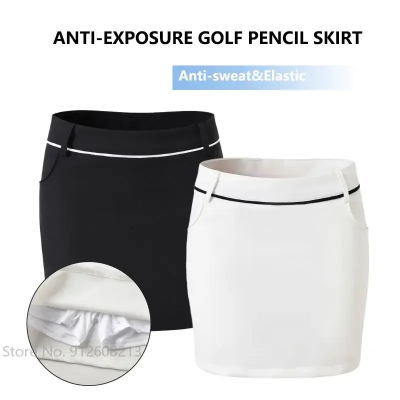 Golf Ladies Pencil Skirt Anti-empty Sports Skort Female Slim Casual Golf Skirt Skort Elastic Women Pantskirt Tennis Skort XS-L
Golf Ladies Pencil Skirt Anti-empty Sports Skort Female Slim Casual Golf Skirt Skort Elastic Women Pantskirt Tennis Skort XS-L