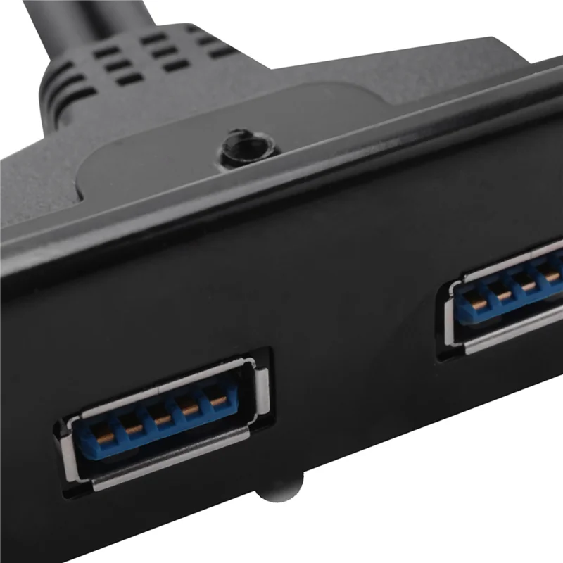 A66F-5X USB 3.0 Front Panel Hub 2 Port Expansion Bay 20 Pin To USB3.0 Bracket Cable For Computer PC
A66F-5X USB 3.0 Front Panel Hub 2 Port Expansion Bay 20 Pin To USB3.0 Bracket Cable For Computer PC