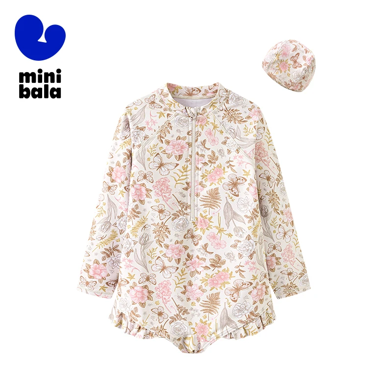 Mini Bala Girls UPF50 + солнцезащитное платье для плавания, новинка лета 2025, высокоэластичный, приятный для кожи купальник со съемным капюшоном
Mini Bala Girls UPF50 + солнцезащитное платье для плавания, новинка лета 2025, высокоэластичный, приятный для кожи купальник со съемным капюшоном