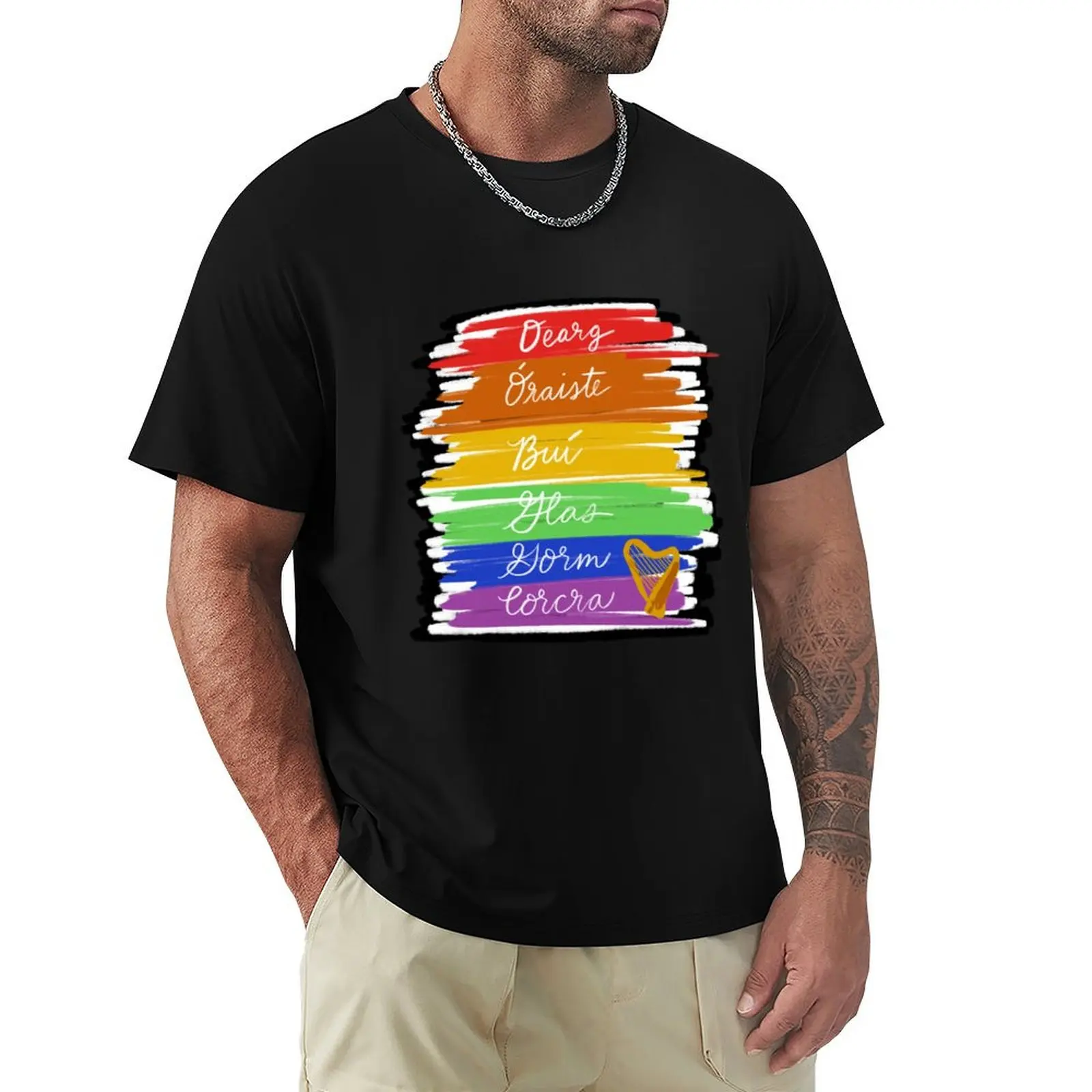 Colors in Irish / Dathanna as Gaeilge T-Shirt Quick Dry Light Sports T-Shirt
Colors in Irish / Dathanna as Gaeilge T-Shirt Quick Dry Light Sports T-Shirt