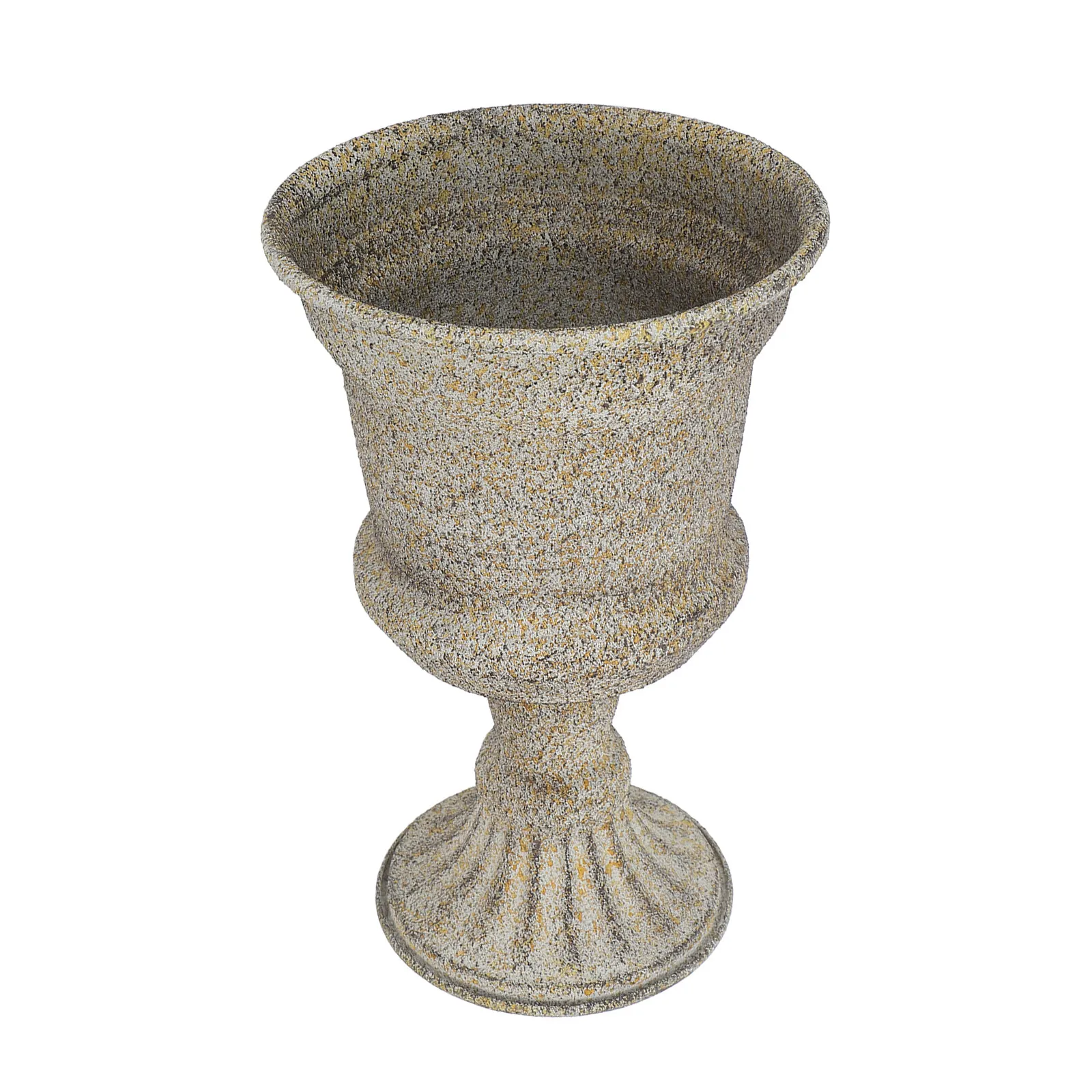 Винтажное кашпо-урна на высокой металлической подставке в греческом стиле, классический декор для балкона, веранды, свадьбы, в стиле фермерского дома
Винтажное кашпо-урна на высокой металлической подставке в греческом стиле, классический декор для балкона, веранды, свадьбы, в стиле фермерского дома