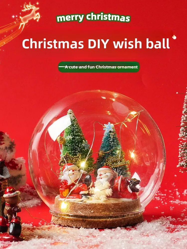 Cisas DIY Wi Ball Material Kit Children's Surprise Souvenir Gift Creative Toy S Claus Peaceful Night
Cisas DIY Wi Ball Material Kit Children's Surprise Souvenir Gift Creative Toy S Claus Peaceful Night