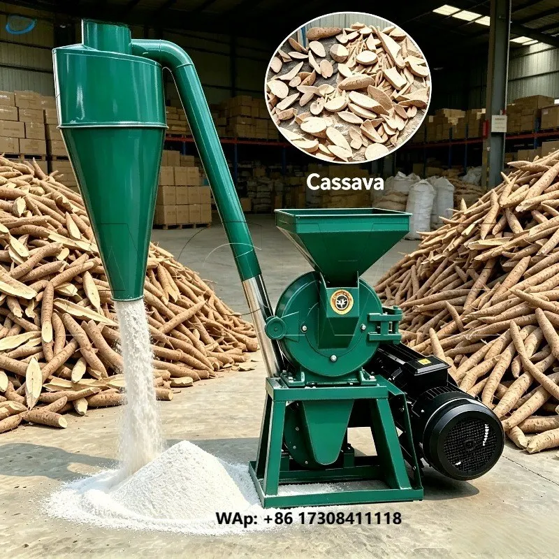 Flour Mill Dry and Wet Dual-Use Cassava Grain Grinder, Self-priming Grain Grinder, Cassava Food Processing Machine
Flour Mill Dry and Wet Dual-Use Cassava Grain Grinder, Self-priming Grain Grinder, Cassava Food Processing Machine