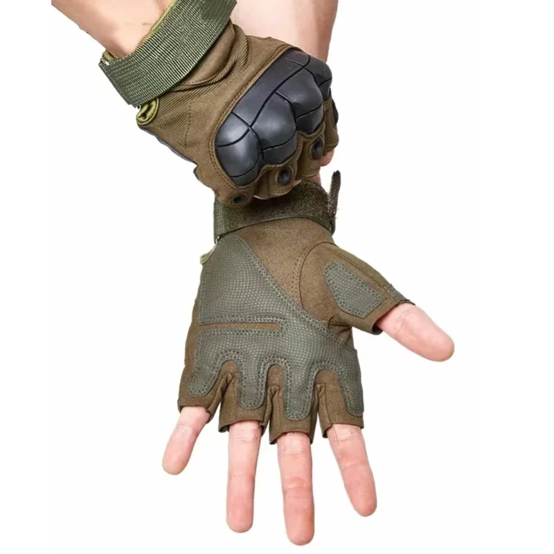 Padded Half Finger Gloves Workout - Hard Knuckle & Grip Support, The Hottest Accessory for Weightlifting, Gym and Fitness
Padded Half Finger Gloves Workout - Hard Knuckle & Grip Support, The Hottest Accessory for Weightlifting, Gym and Fitness