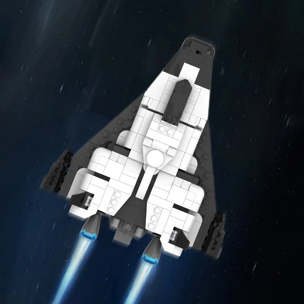 MOC Flight of Nova CF2 Shuttle Model Building Blocks Space War Space Combat Spaceship Bricks DIY STEM Toys Kid Gift
MOC Flight of Nova CF2 Shuttle Model Building Blocks Space War Space Combat Spaceship Bricks DIY STEM Toys Kid Gift