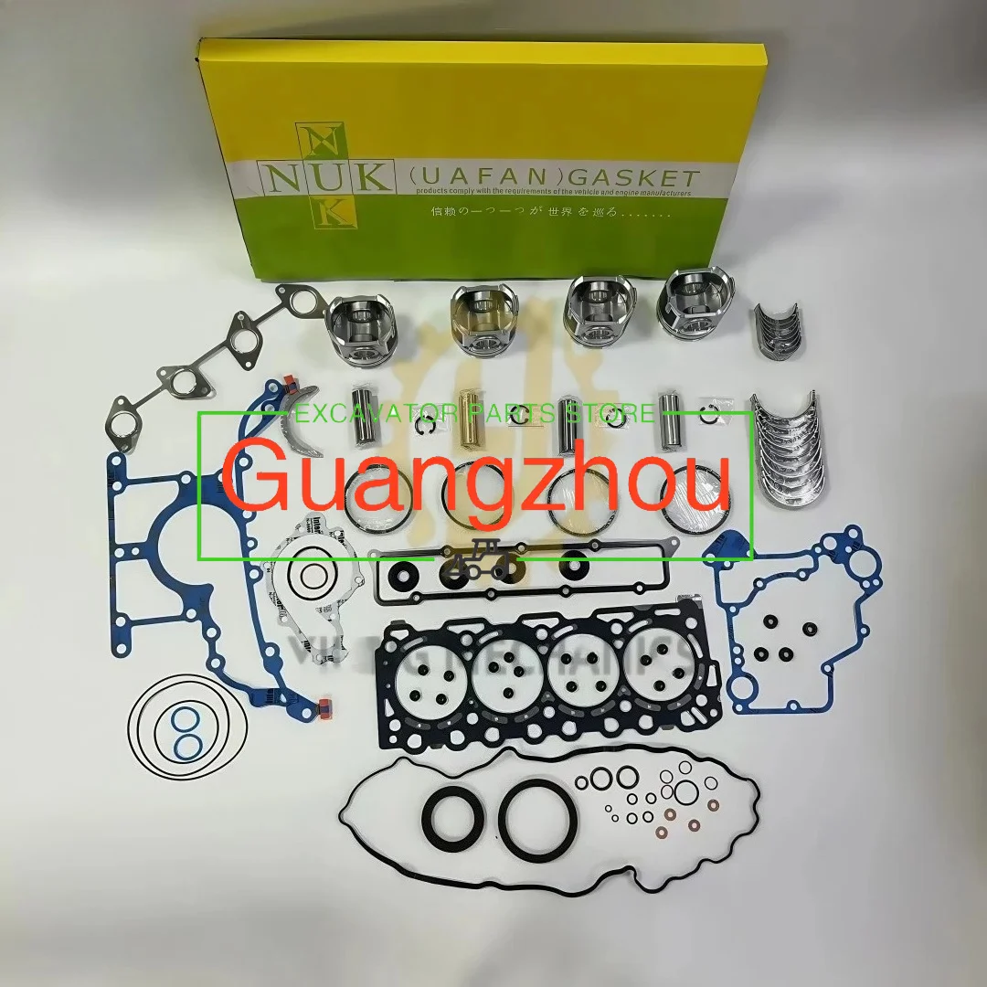 For Kubota V3300 V3800 Industrial Engine Master Kit rebuild kit for U55-3 KX155-4-Full Gasket Set,Cylinder Block,Bearings&Valves
For Kubota V3300 V3800 Industrial Engine Master Kit rebuild kit for U55-3 KX155-4-Full Gasket Set,Cylinder Block,Bearings&Valves