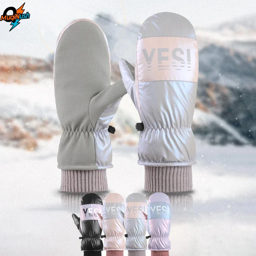 MuqiNush Ski Mittens-Warmest Waterproof and Breathable Snow Gloves for Cold Weather Fits Both Men Women for Parent Child Outdoor
MuqiNush Ski Mittens-Warmest Waterproof and Breathable Snow Gloves for Cold Weather Fits Both Men Women for Parent Child Outdoor