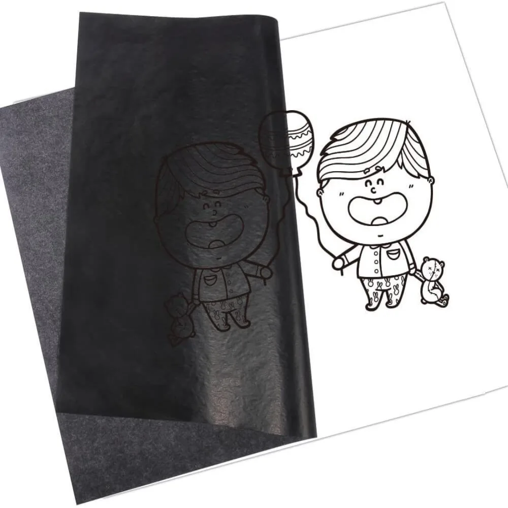 Tracing Paper Carbonless Copy Paper One-side Drawing Graphite Carbon Paper Reusable Reusable Black Blue
Tracing Paper Carbonless Copy Paper One-side Drawing Graphite Carbon Paper Reusable Reusable Black Blue