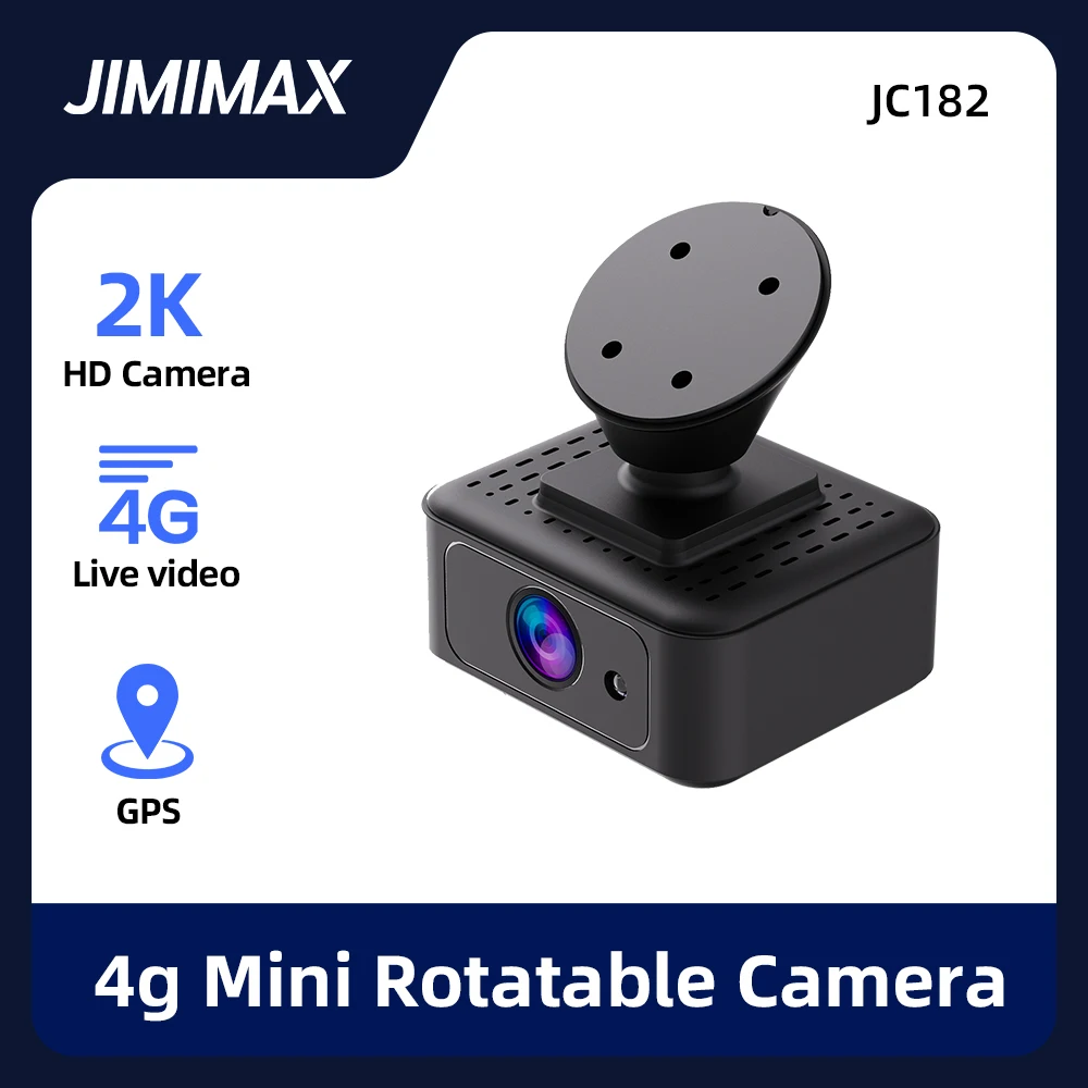 Jimimax JC182 Mini 4G Dual DashCam 1 прямая трансляция видео 2K GPS-автомобильная камера в реальном времени 24-часовой парковочный монитор Приложение GPS Облачная запись
Jimimax JC182 Mini 4G Dual DashCam 1 прямая трансляция видео 2K GPS-автомобильная камера в реальном времени 24-часовой парковочный монитор Приложение GPS Облачная запись