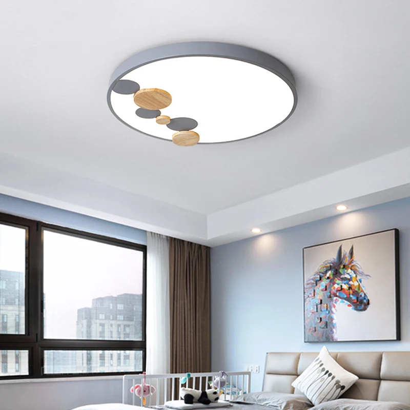Modern LED Ceiling Lights for Living Room Bedroom Led Ceiling Lamp Round Wooden Remote Dimmable Macaron Nordic Kitchen Lighting
Modern LED Ceiling Lights for Living Room Bedroom Led Ceiling Lamp Round Wooden Remote Dimmable Macaron Nordic Kitchen Lighting