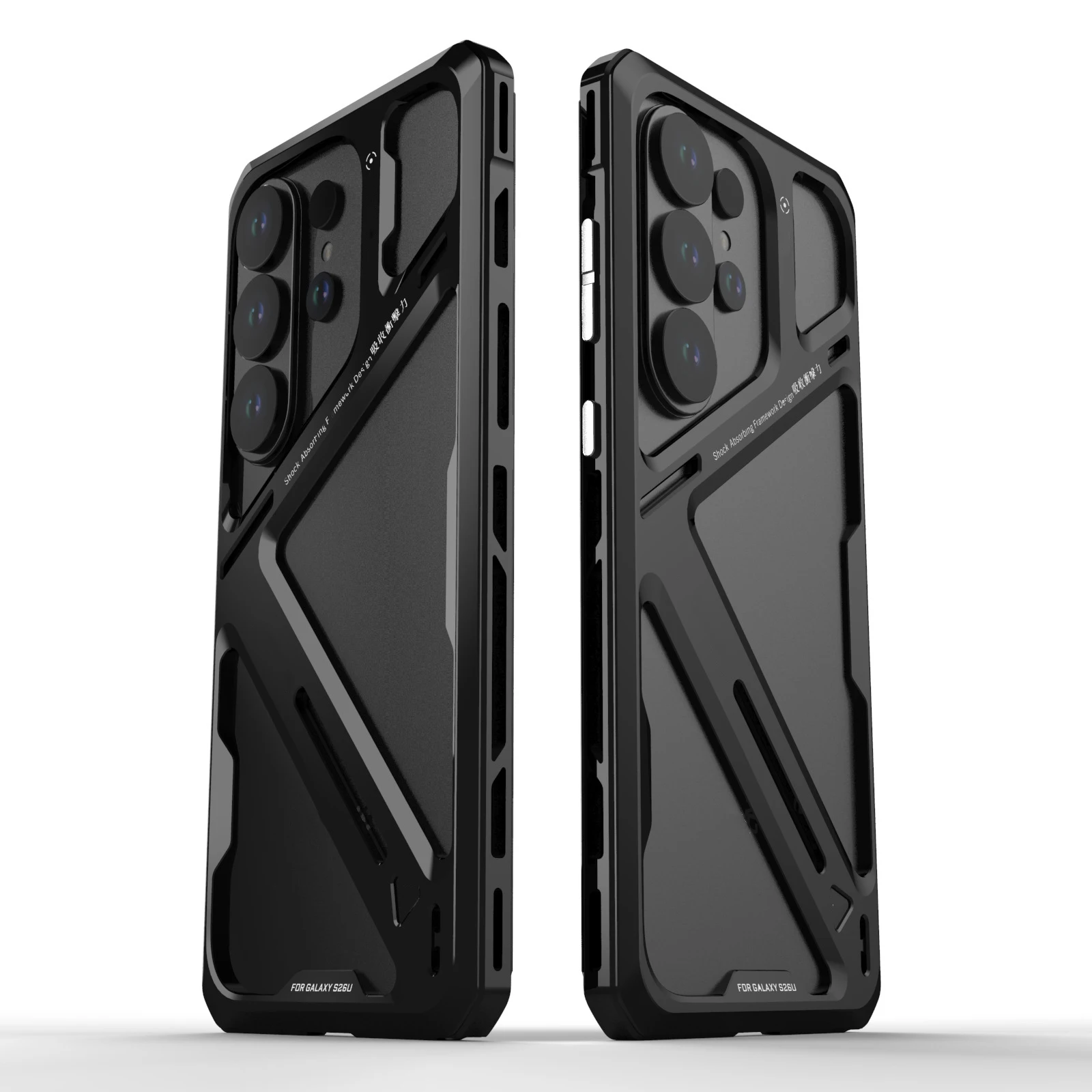 Metal Case for Samsung Galaxy S26 Ultra Titanium Alloy Hollow Back Military Shockproof Case
Metal Case for Samsung Galaxy S26 Ultra Titanium Alloy Hollow Back Military Shockproof Case