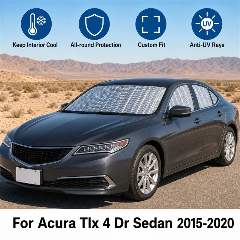 For Acura Tlx 4 Dr Sedan 2015-2020 Full Set Car Window Sunshades UV Block Privacy Heat Insulated Foldable Car Curtain
For Acura Tlx 4 Dr Sedan 2015-2020 Full Set Car Window Sunshades UV Block Privacy Heat Insulated Foldable Car Curtain