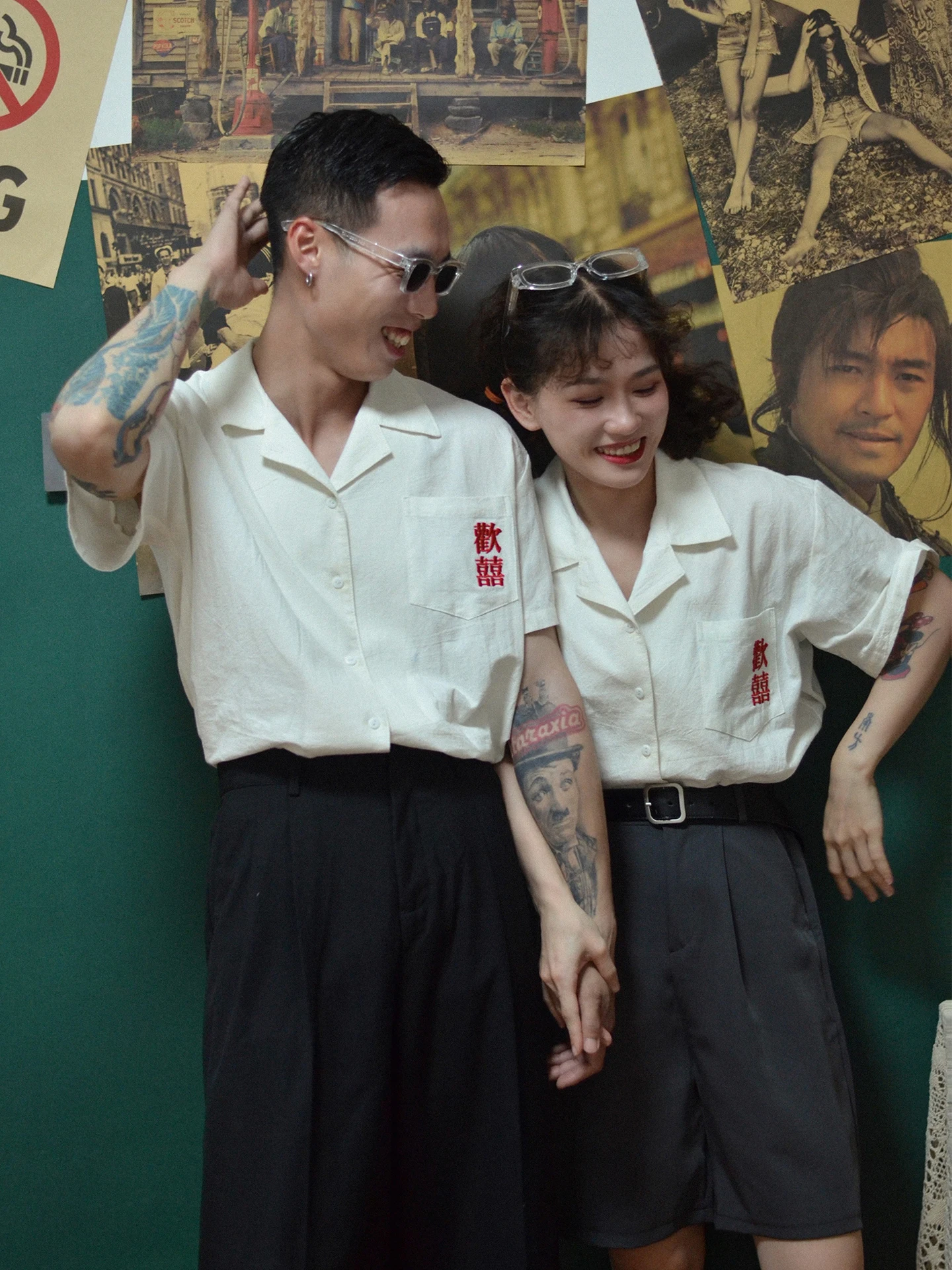 Original Design Couple Matching Cotton Linen ort Sve irt Embroidered White Wedding Registration And Photoaphy Outfit
Original Design Couple Matching Cotton Linen ort Sve irt Embroidered White Wedding Registration And Photoaphy Outfit