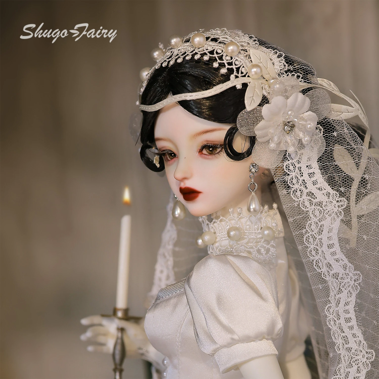 ShugaFairy Sophia B 1/4 Bjd Dolls Estern Retro Medieval Bride High Quality Wedding Gifts Full Set Bjd Anime Doll
ShugaFairy Sophia B 1/4 Bjd Dolls Estern Retro Medieval Bride High Quality Wedding Gifts Full Set Bjd Anime Doll
