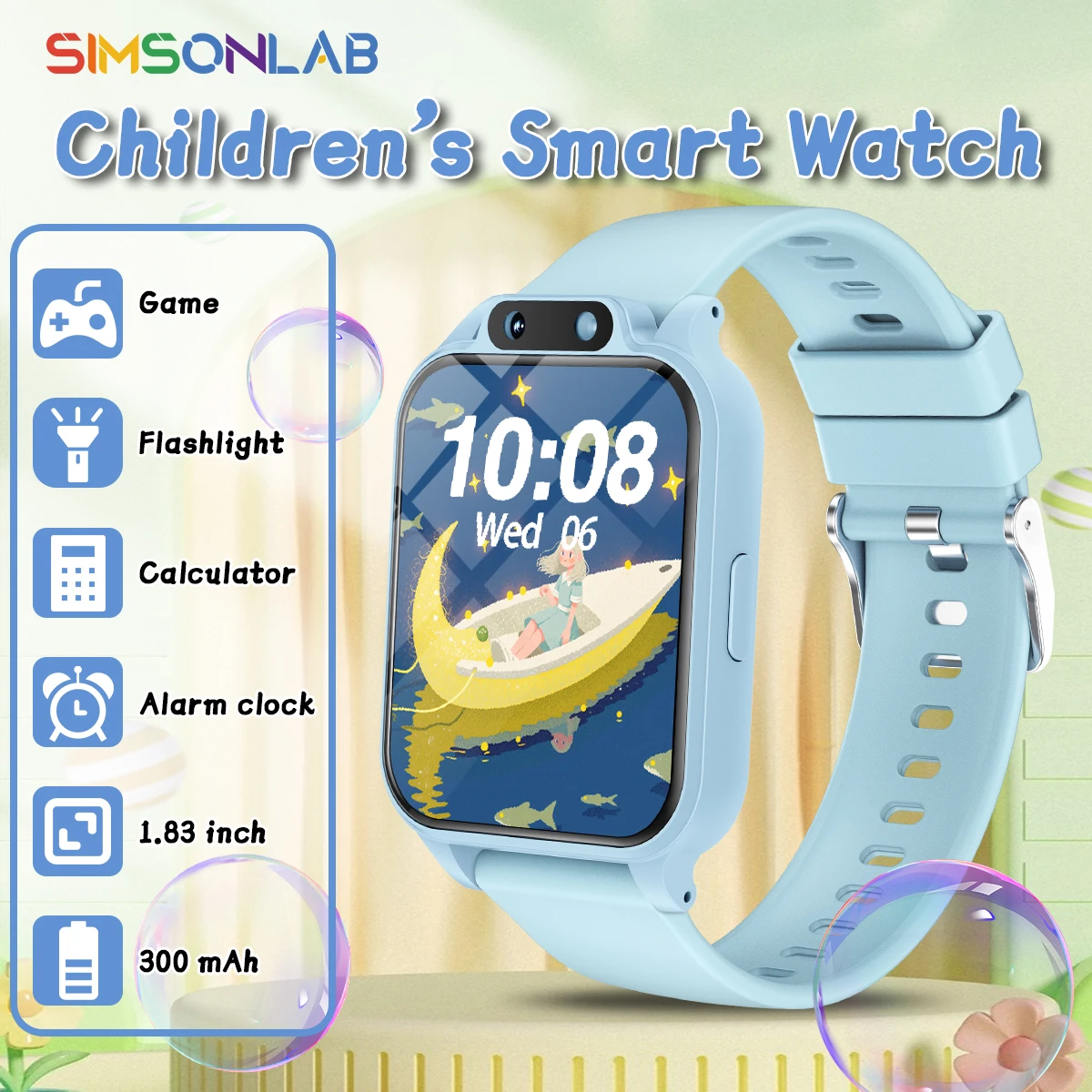 2026 Kids Study Partner Smartwatch HD Camera Flashlight 18 Games Stopwatch Calculator Alarm Clock Birthday Gift Boys Girls New
2026 Kids Study Partner Smartwatch HD Camera Flashlight 18 Games Stopwatch Calculator Alarm Clock Birthday Gift Boys Girls New