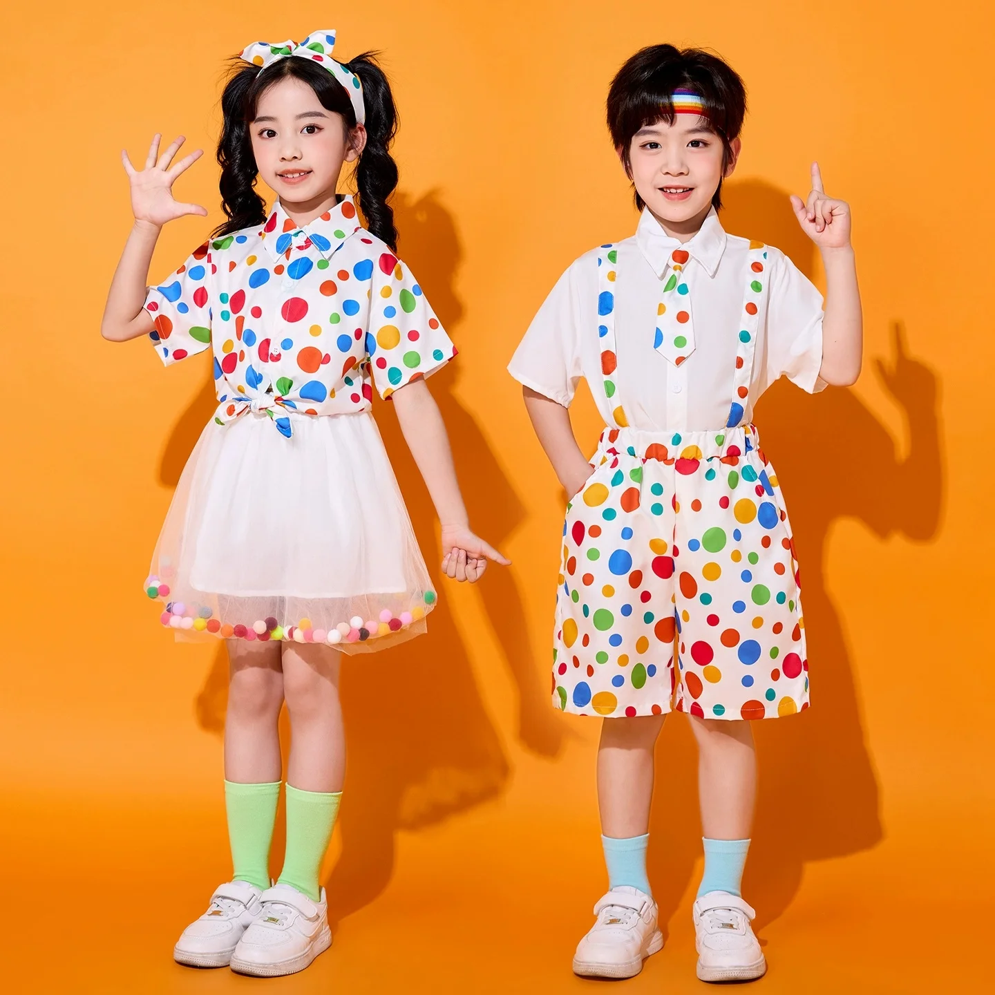 Modern Dance Costume Girls Boy Contemporary Freestyle Cheerleader Dance Costume Girls Kids Stage Wear Festival Celebration
Modern Dance Costume Girls Boy Contemporary Freestyle Cheerleader Dance Costume Girls Kids Stage Wear Festival Celebration