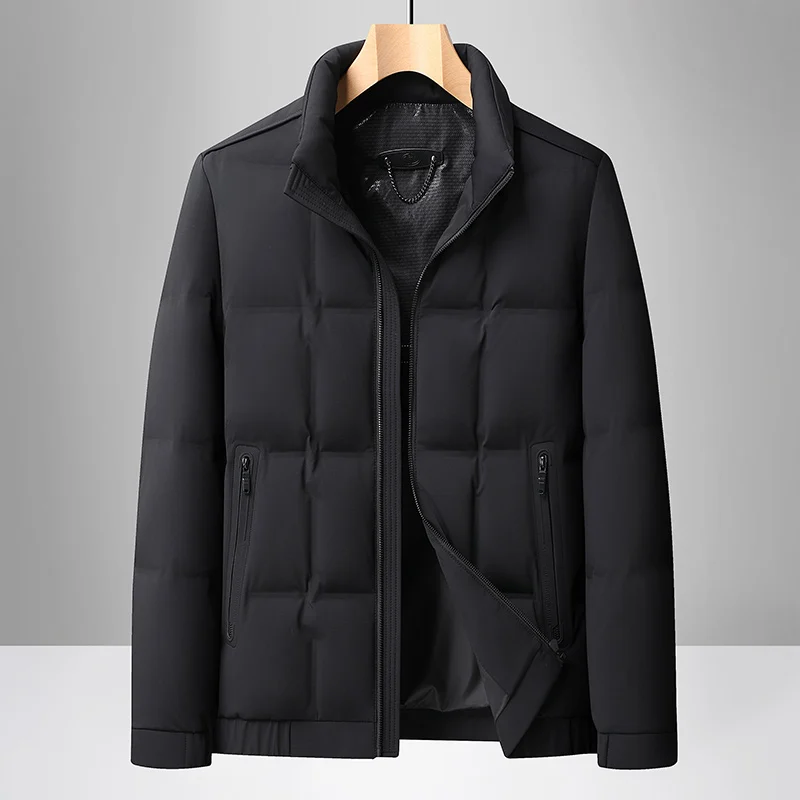 Мужская зимняя утепленная куртка на флисовой подкладке с воротником-стойкой, повседневная, ветрозащитная, приталенного кроя, с длинными рукавами, на молнии
Мужская зимняя утепленная куртка на флисовой подкладке с воротником-стойкой, повседневная, ветрозащитная, приталенного кроя, с длинными рукавами, на молнии