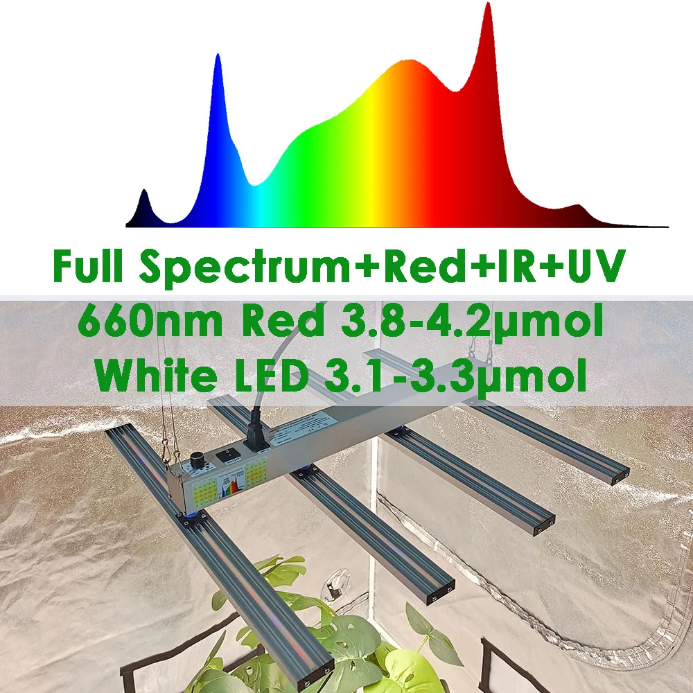 SOLIDEE Quick Spider L2 240W LED grow light replace 300W for 3x3 inch tent hydroponics plants PPFD over 1300 save Power
SOLIDEE Quick Spider L2 240W LED grow light replace 300W for 3x3 inch tent hydroponics plants PPFD over 1300 save Power