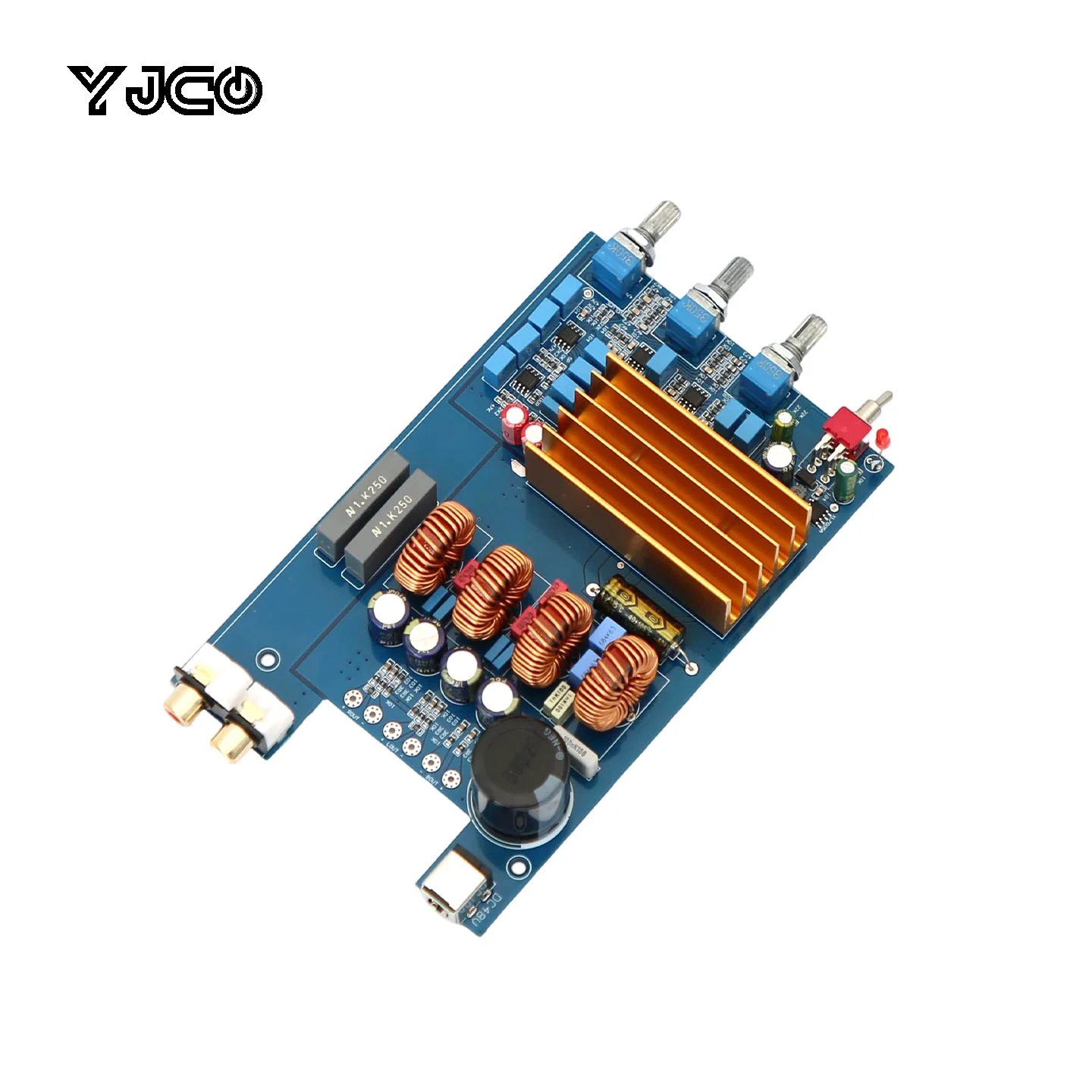 YJCO TPA3255 Digital Power Amplifier Board Class D Amplifier HIFI Stereo 300w+150w*2 2.1 Channel for Home Theater
YJCO TPA3255 Digital Power Amplifier Board Class D Amplifier HIFI Stereo 300w+150w*2 2.1 Channel for Home Theater