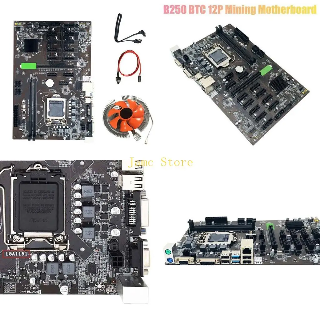 LX0B B250 BTC 12 PCI-E Professional Motherboard LGA1151 DDR4 CPU Fan Switch Cord
LX0B B250 BTC 12 PCI-E Professional Motherboard LGA1151 DDR4 CPU Fan Switch Cord