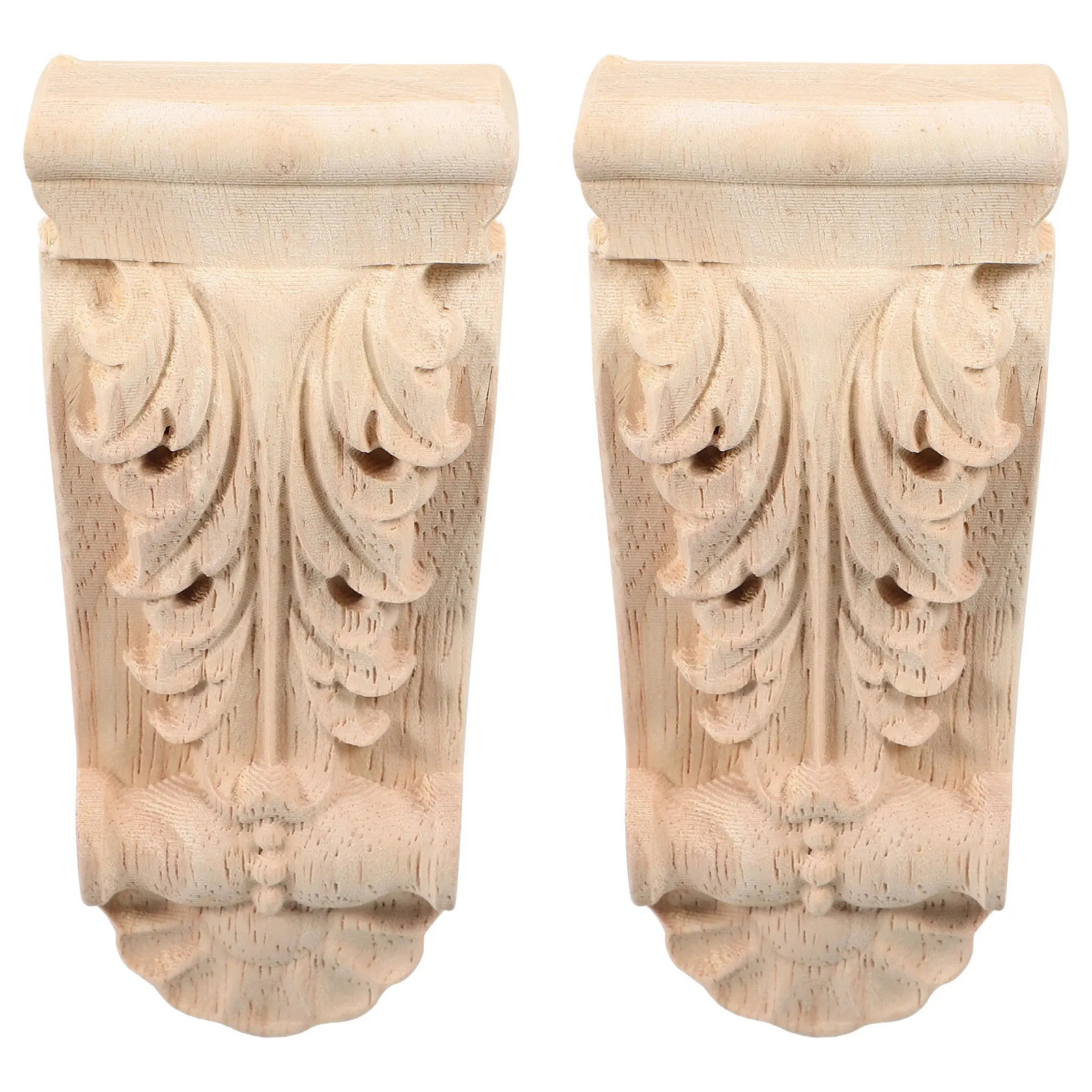 2pcs Wooden Roman Column Horn Flower Furniture Moldings Carved Decal Decorative Onlays Applique Corbels Bookend Solid Wood
2pcs Wooden Roman Column Horn Flower Furniture Moldings Carved Decal Decorative Onlays Applique Corbels Bookend Solid Wood
