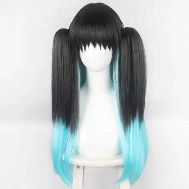 Kyojuro Rengoku "Flame Pillar" Black Gradient Color Block Mixed Blue And Green Double Braids Cosplay Wig
Kyojuro Rengoku "Flame Pillar" Black Gradient Color Block Mixed Blue And Green Double Braids Cosplay Wig