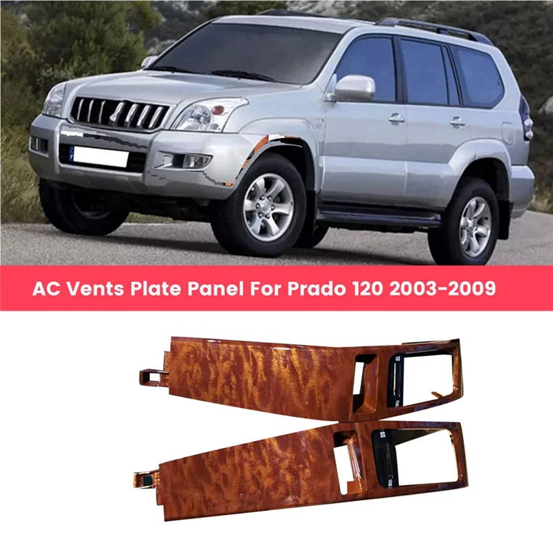 A42M-Car Dashboard Air Vent Panel 55474-60040 55475-60040 For Toyota Land Cruiser Prado FJ120 2003-2009 Air Vent Finish Panel Pa
A42M-Car Dashboard Air Vent Panel 55474-60040 55475-60040 For Toyota Land Cruiser Prado FJ120 2003-2009 Air Vent Finish Panel Pa