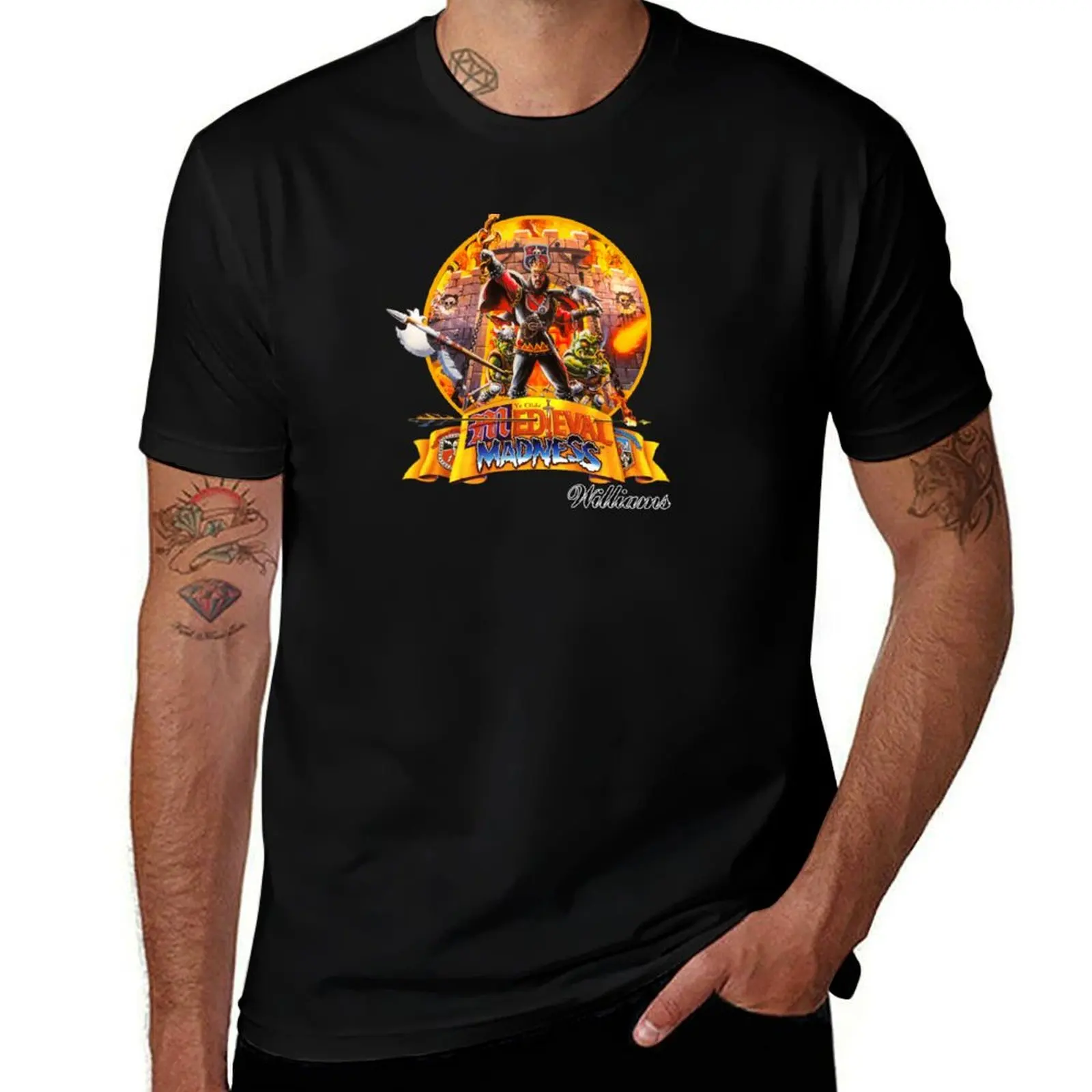 Medieval Madness PInball T-Shirt luxury t-shirt cute tops oversizeds Aesthetic clothing mens fashion
Medieval Madness PInball T-Shirt luxury t-shirt cute tops oversizeds Aesthetic clothing mens fashion