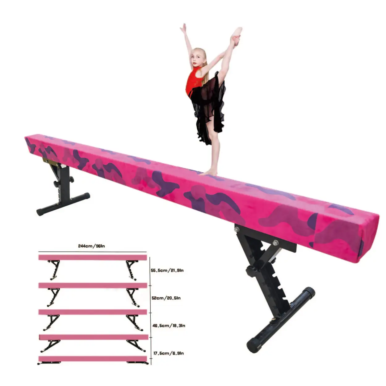 Factory Direct Adjustable Balance Beam Gymnastics Training Balance Beam
Factory Direct Adjustable Balance Beam Gymnastics Training Balance Beam
