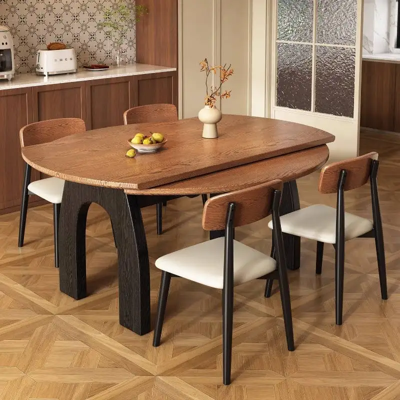 Extendables Wooden Dining Tables Nordic Vintage Luxury Restaurant Dining Tables Small Kitchen Meuble De Cuisine Home Furniture
Extendables Wooden Dining Tables Nordic Vintage Luxury Restaurant Dining Tables Small Kitchen Meuble De Cuisine Home Furniture