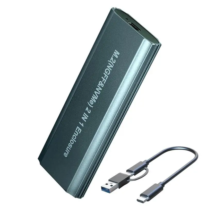 Адаптер для корпуса SSD 10 Гбит/с M.2 NGFF, корпус из алюминия и магния, Type C Gen2Dual, адаптер для соединения, для 2230 2242 226
Адаптер для корпуса SSD 10 Гбит/с M.2 NGFF, корпус из алюминия и магния, Type C Gen2Dual, адаптер для соединения, для 2230 2242 226
