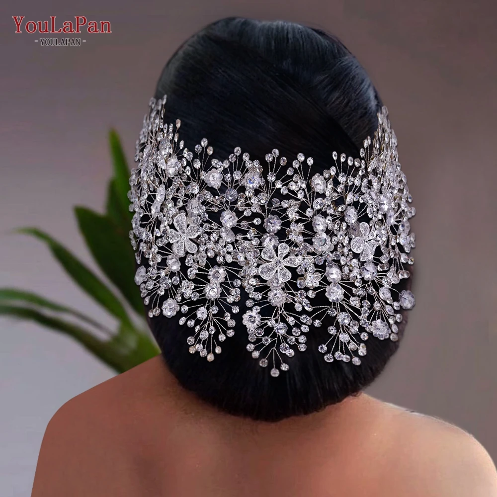 YouLaPan HP240 Luxury Bride Tiara and Headdress Alloy Flower Wedding Headband Hair Accessories Pageant Headwear Bridal Headpiece
YouLaPan HP240 Luxury Bride Tiara and Headdress Alloy Flower Wedding Headband Hair Accessories Pageant Headwear Bridal Headpiece