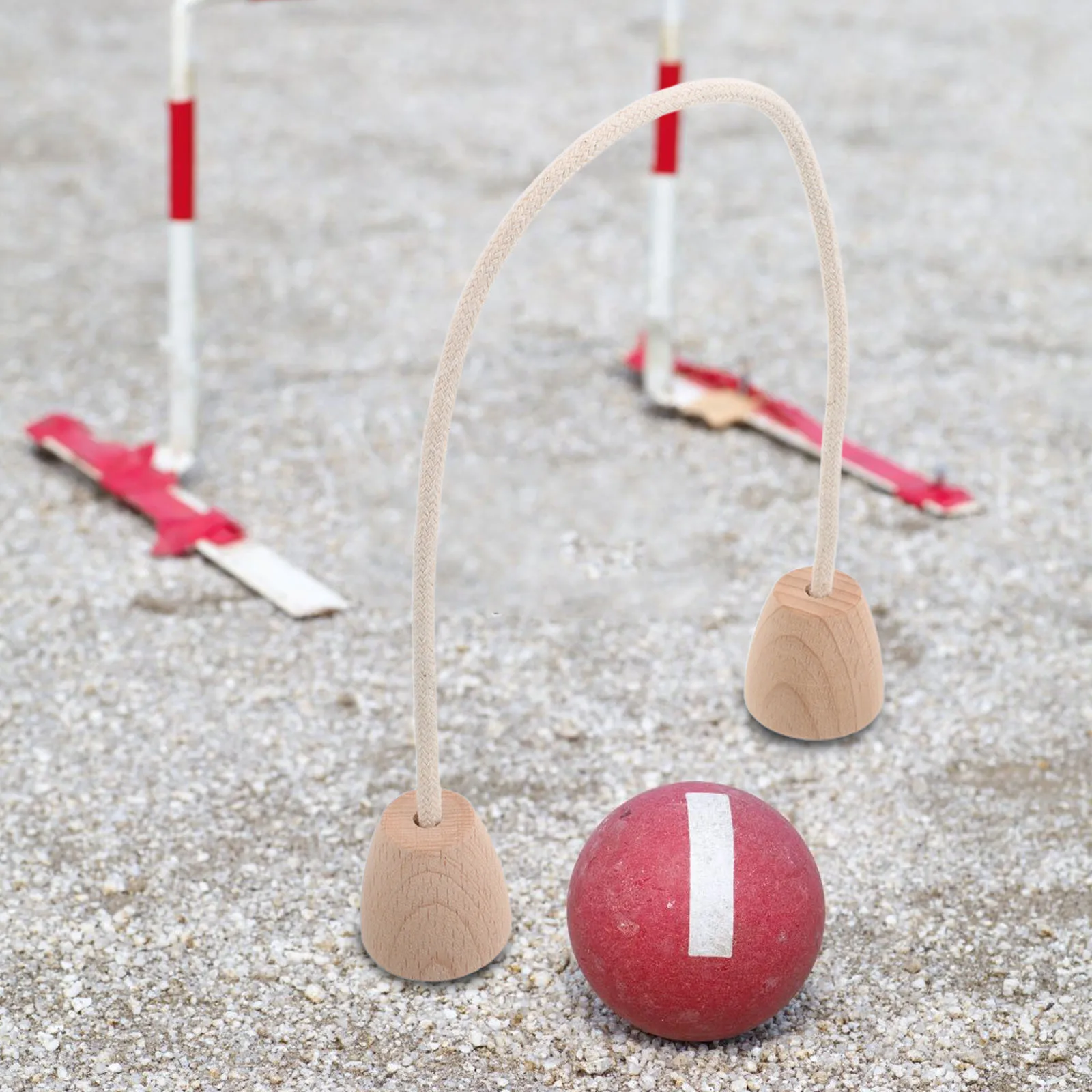 5Pcs Wood Base Croquet Wickets Cotton Rope Replacement Lawn Outdoor Game Croquet Wickets Replacement
5Pcs Wood Base Croquet Wickets Cotton Rope Replacement Lawn Outdoor Game Croquet Wickets Replacement